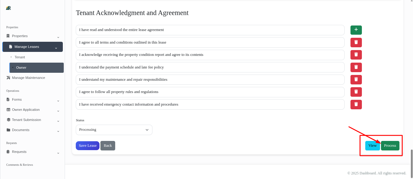 Owner Account Create